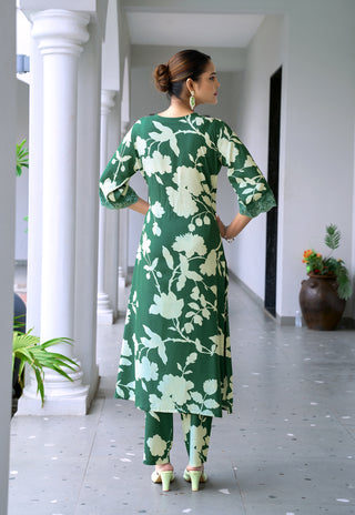 Printed Kurta Set with Dupatta – Design 3012 - product view 1