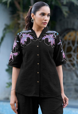 Women Viscos Creap Thred & Hand work Co-ords-DAIZY