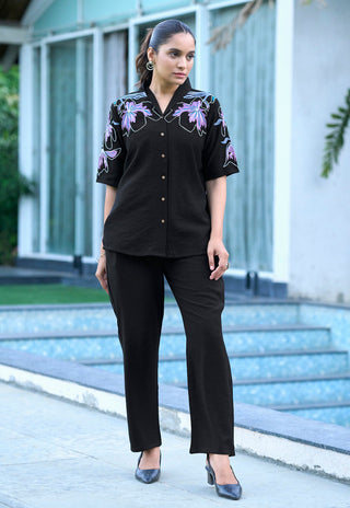 Women Viscos Creap Thred & Hand work Co-ords-DAIZY