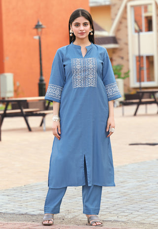 Viscose Woven Two-Piece Set – Design 2004 - product view 1