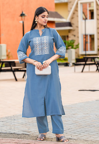 Viscose Woven Two-Piece Set – Design 2004 - product view 2