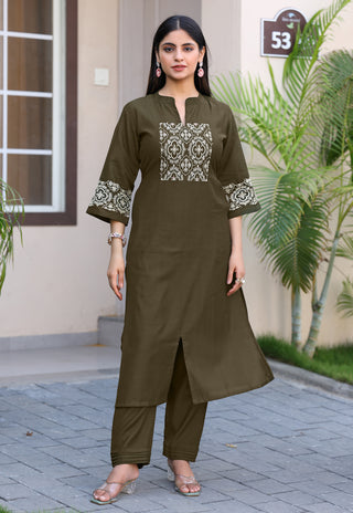 Viscose Woven Two-Piece Set – Design 2006 - product view 1