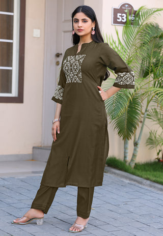 Viscose Woven Two-Piece Set – Design 2006 - product view 2